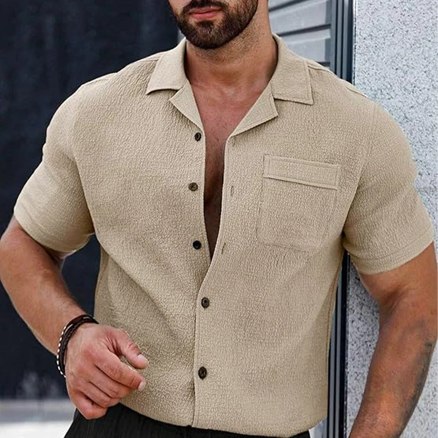 Men's Summer Shirt – Classic Lightweight Casual Top