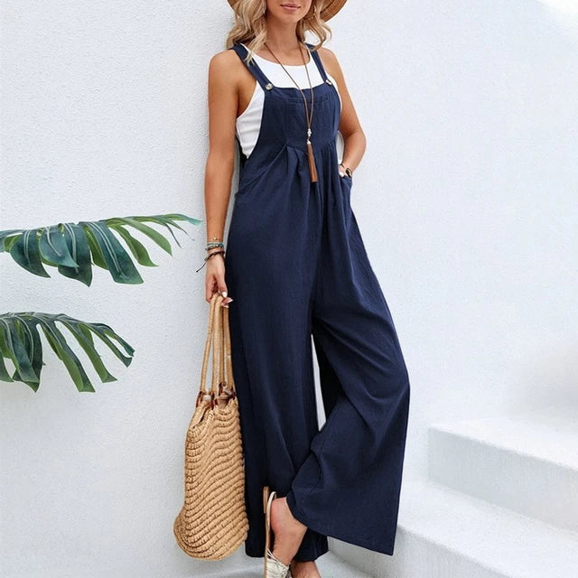 Summer Overalls for Women – Stylish Lightweight Jumpsuit for Casual Wear