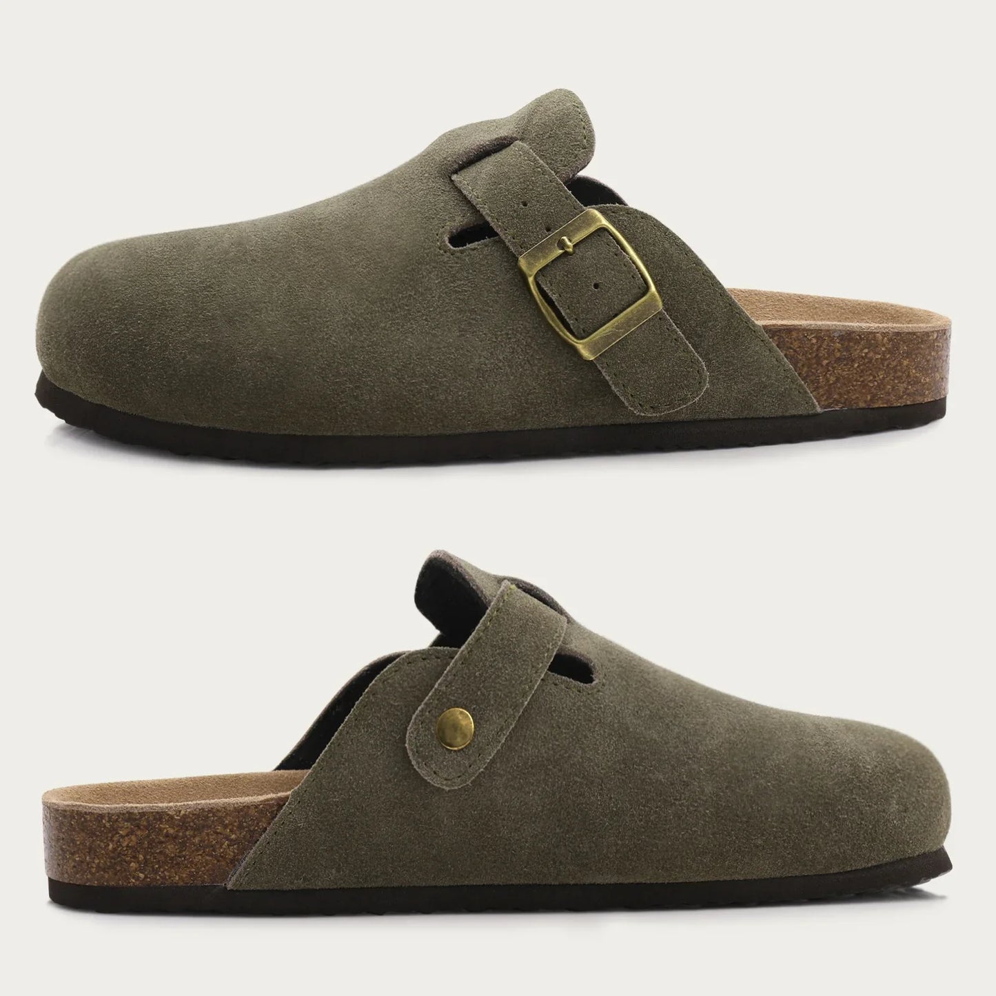 Suede Clogs Unisex – Stylish Comfortable Footwear for All Occasions