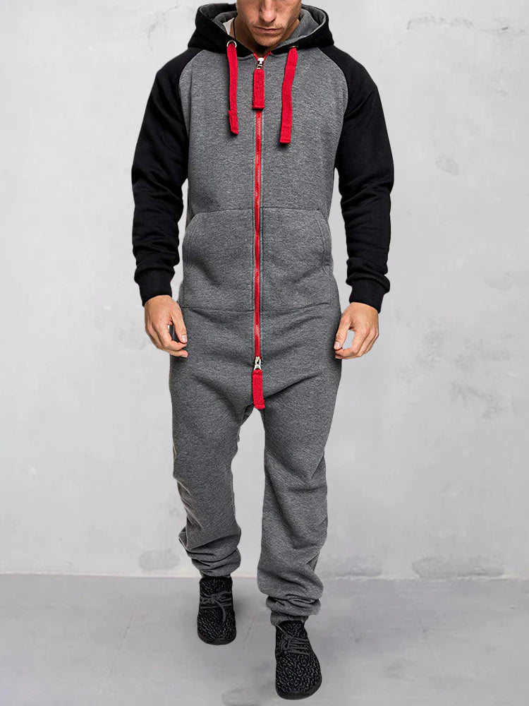 Men's Comfort Jumpsuit – Stylish Casual Wear for Relaxation