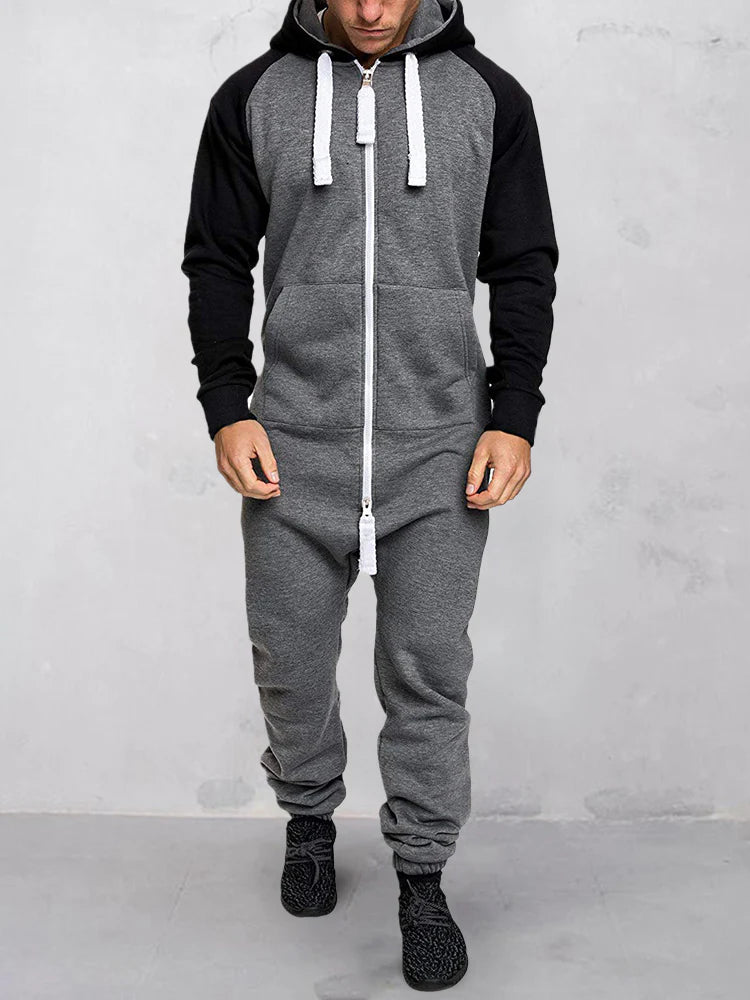 Men's Comfort Jumpsuit – Stylish Casual Wear for Relaxation