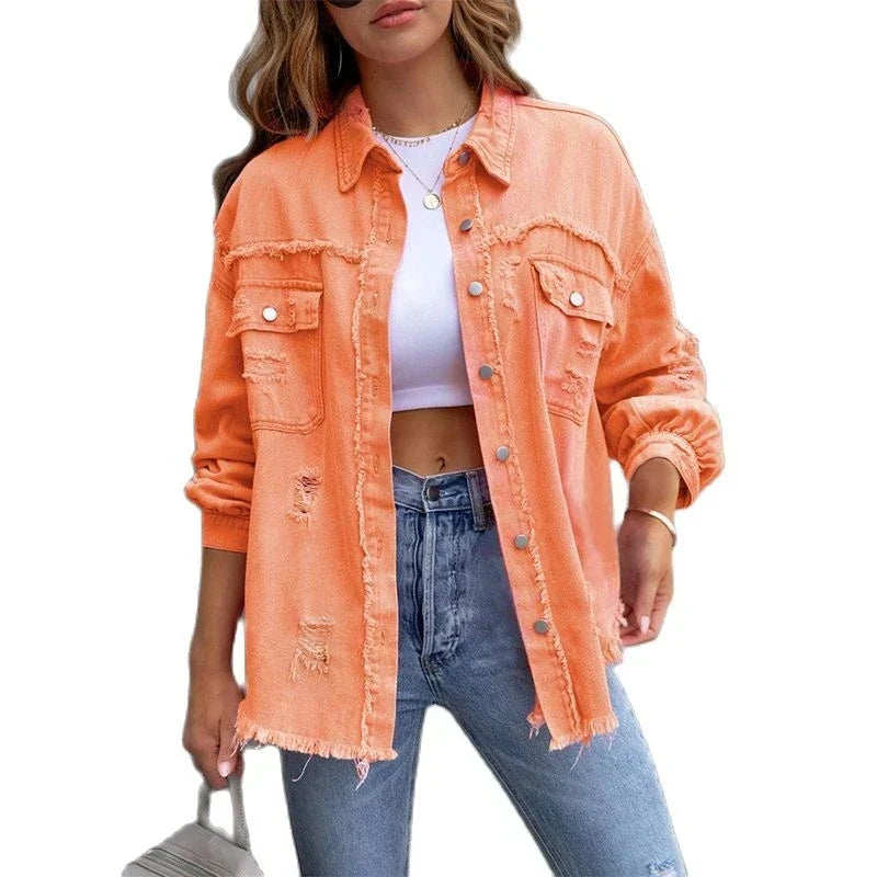 Denim Jacket Women – Stylish Casual Jean Jacket for Everyday Wear