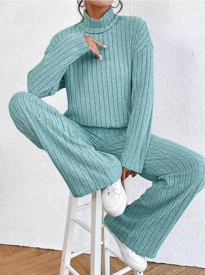 Knit Set Women – Cozy Two-Piece Outfit for Casual Wear