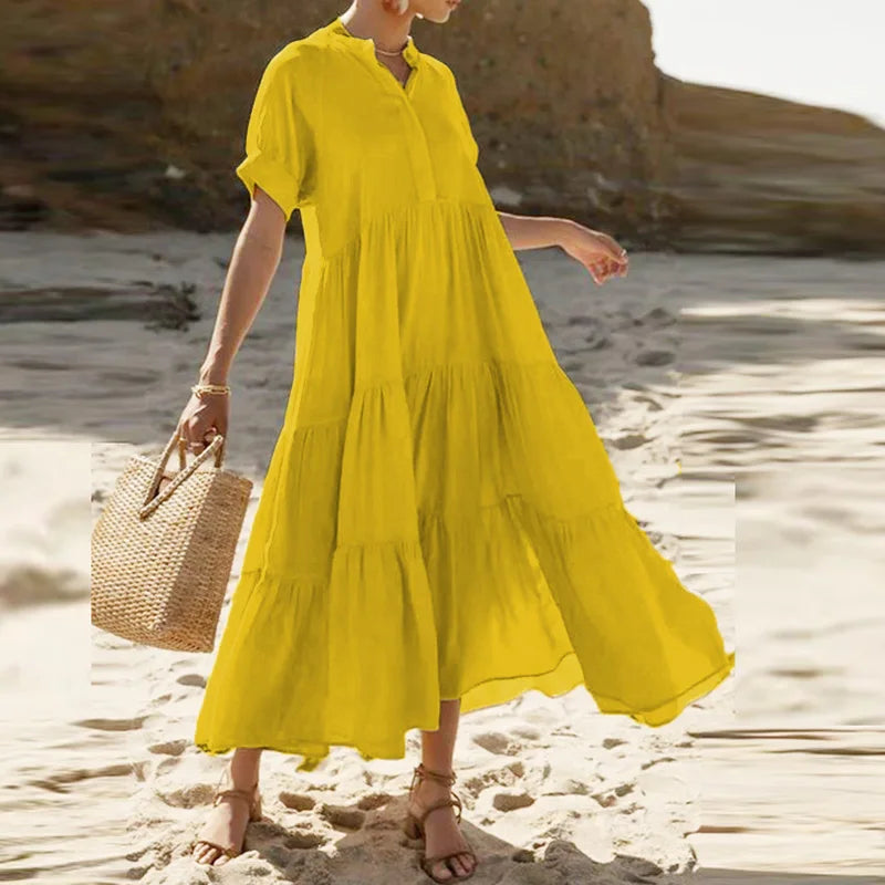 Summer Dress Women – Comfortable Casual Maxi Dress for Warm Weather