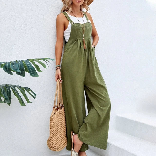 Summer Overalls for Women – Stylish Lightweight Jumpsuit for Casual Wear