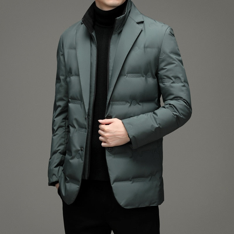 Winter Jacket for Men – Warm Insulated Coat with Hood