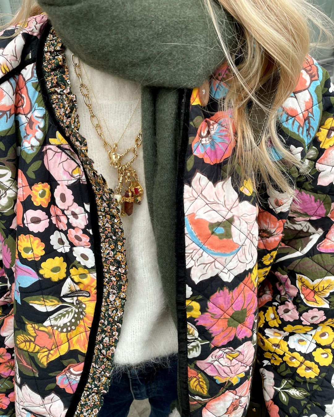 Floral Print Jacket – Women's Lightweight Fashion Outerwear