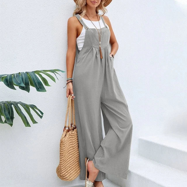 Summer Overalls for Women – Stylish Lightweight Jumpsuit for Casual Wear