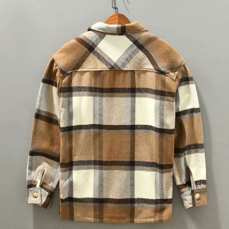 Flannel Jacket for Men – Cozy Plaid Outerwear for Fall