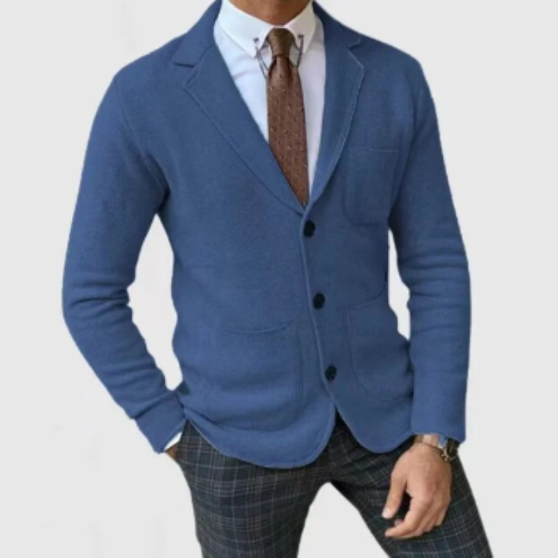 Men's Wool Blazer Vest – Stylish Warm Layer for Formal Events