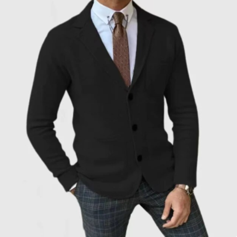 Men's Wool Blazer Vest – Stylish Warm Layer for Formal Events