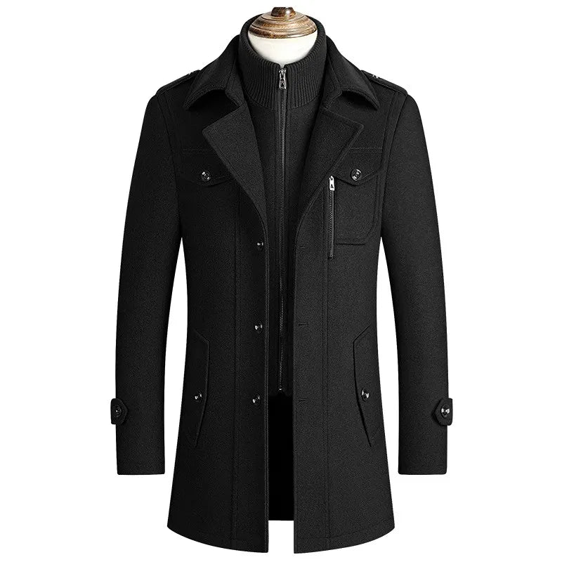 Wool Coat for Women – Luxe Virgin Wool Outerwear for Winter