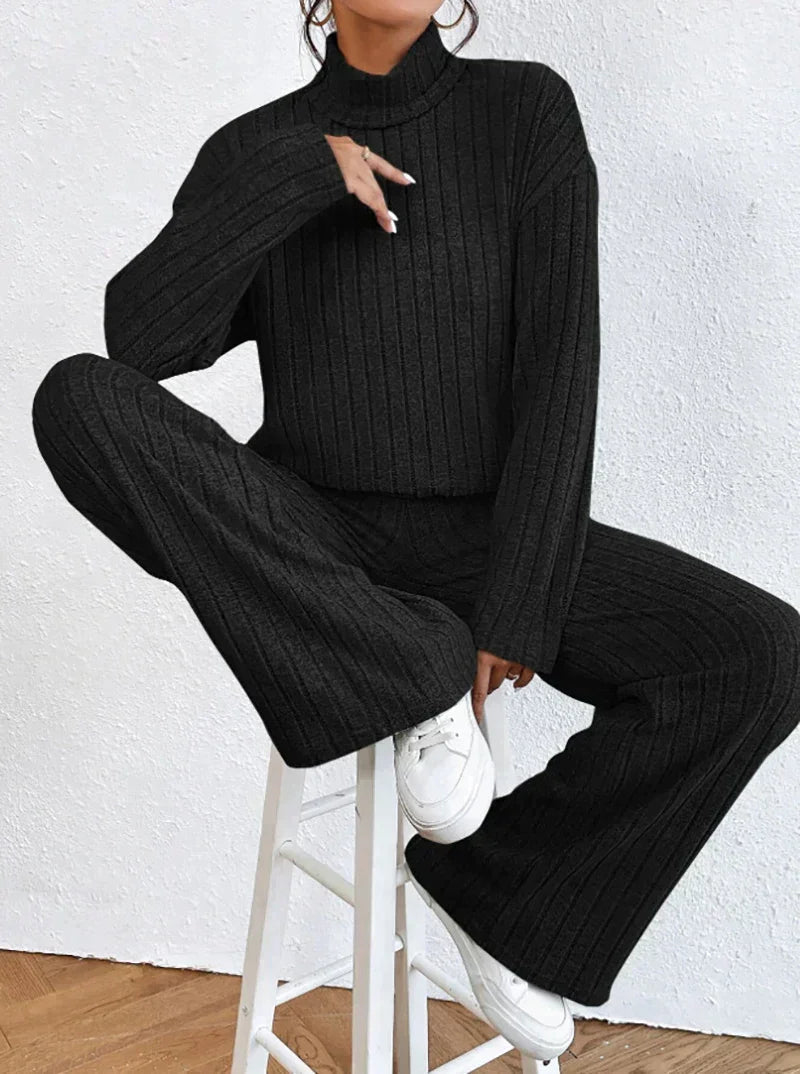 Knit Set Women – Cozy Two-Piece Outfit for Casual Wear