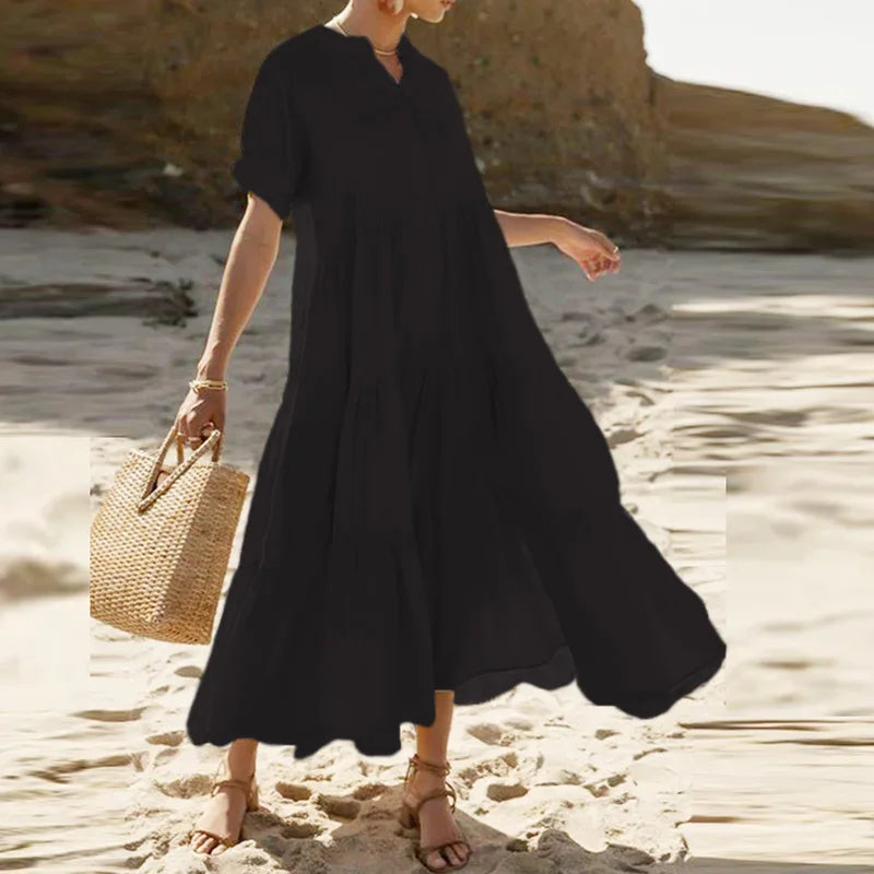 Summer Dress Women – Comfortable Casual Maxi Dress for Warm Weather