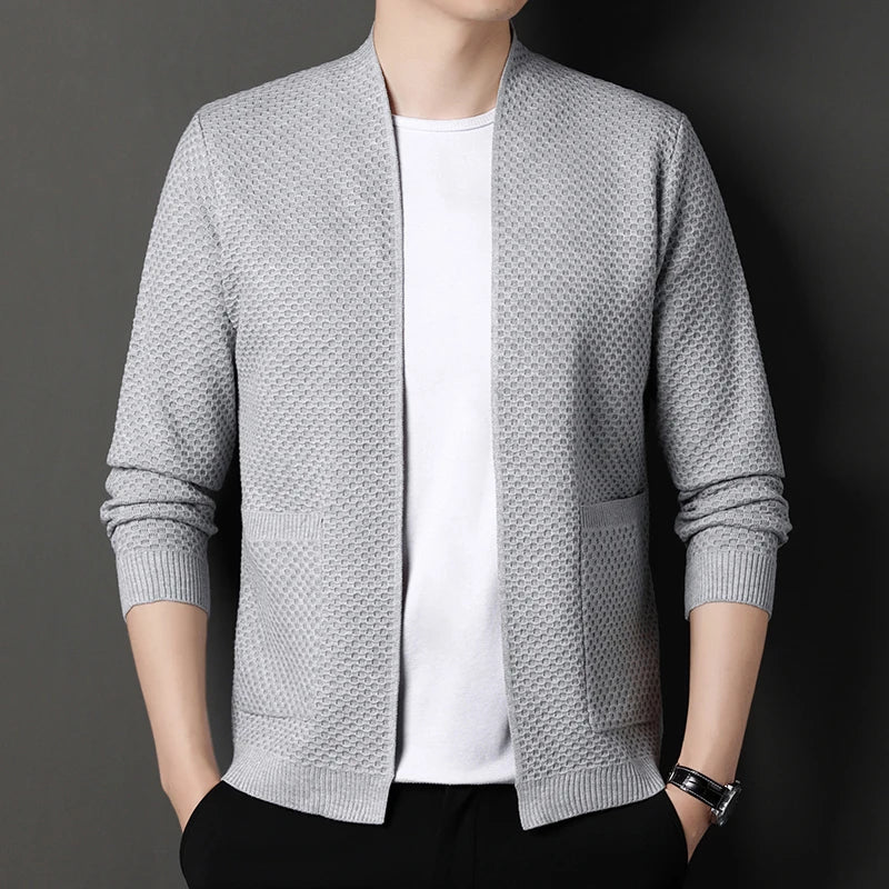 Men's Jacquard Blazer – Stylish Tailored Jacket for Formal Events