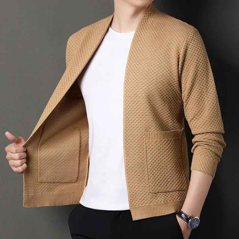 Men's Jacquard Blazer – Stylish Tailored Jacket for Formal Events