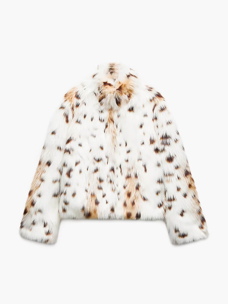 Leopard Print Jacket Women – Stylish Winter Outerwear for Fashion