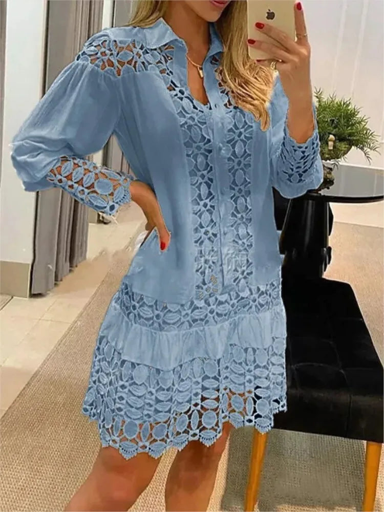 Summer Dress Women – Elegant Lightweight Floral Midi Dress for Casual Outings