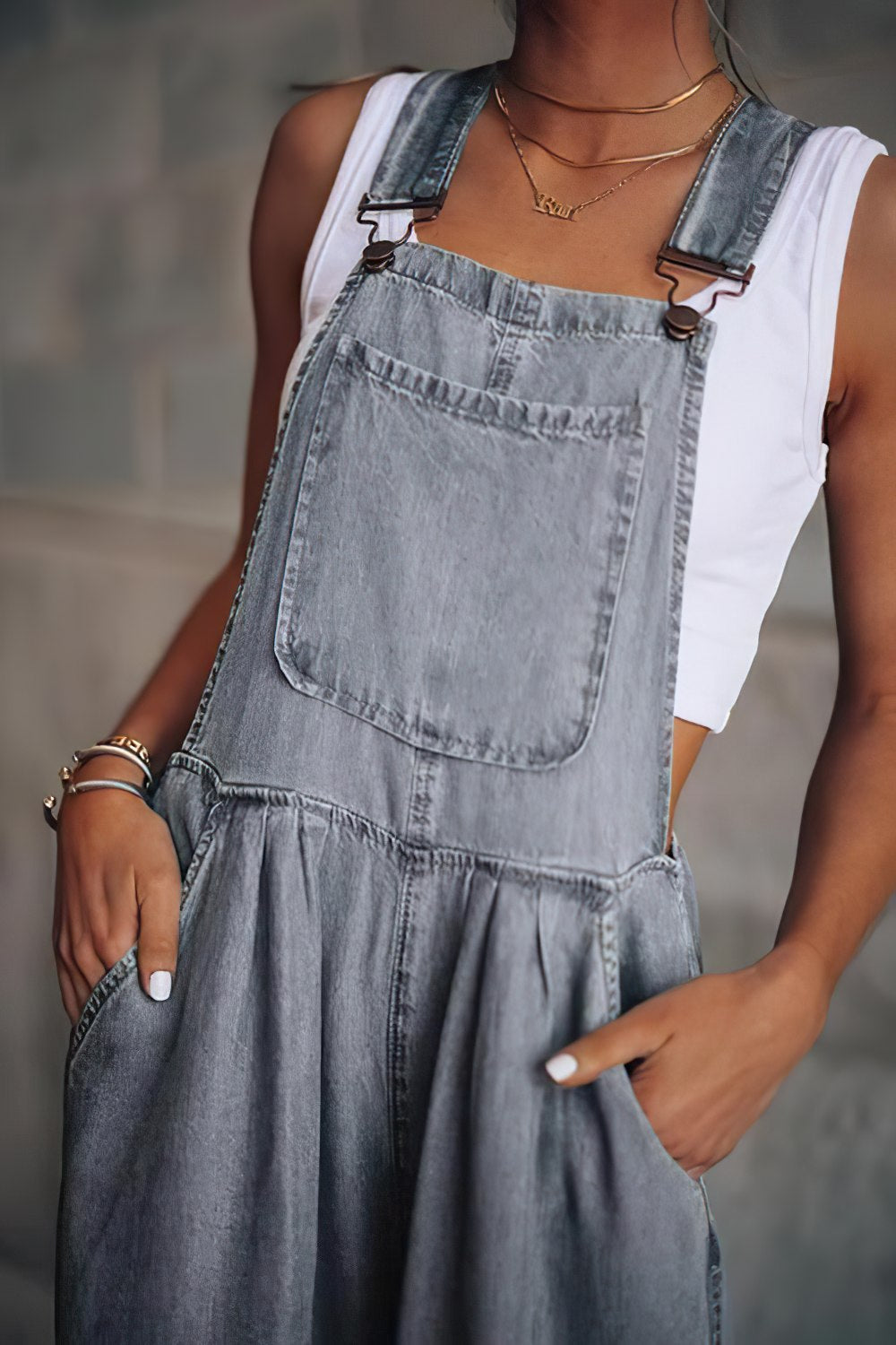 Denim Jumpsuit Women – Stylish Casual Overall for Everyday Wear