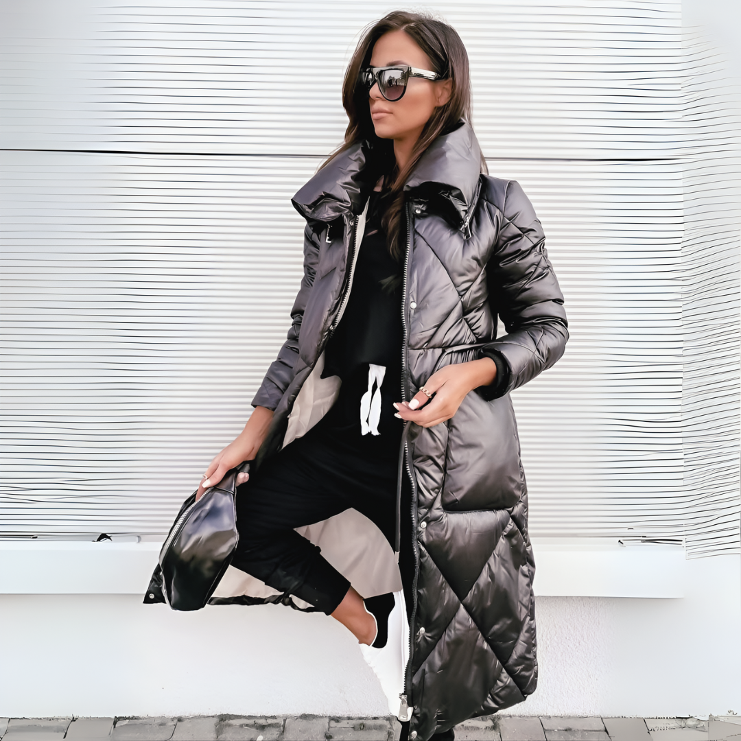 Long Parka Coat Women – Stylish Lined Winter Jacket