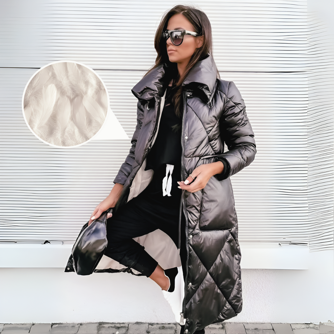 Long Parka Coat Women – Stylish Lined Winter Jacket