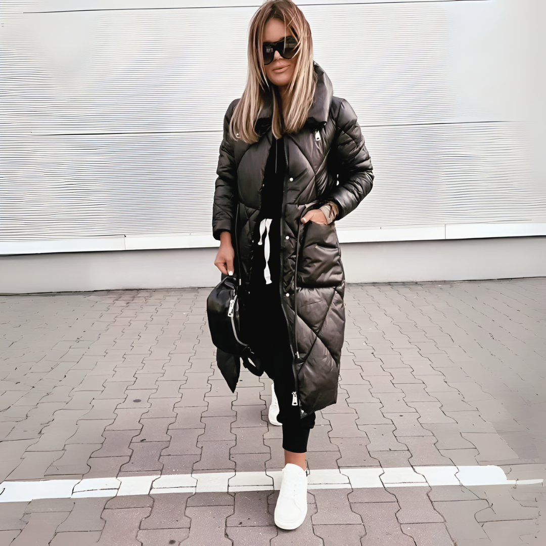 Long Parka Coat Women – Stylish Lined Winter Jacket