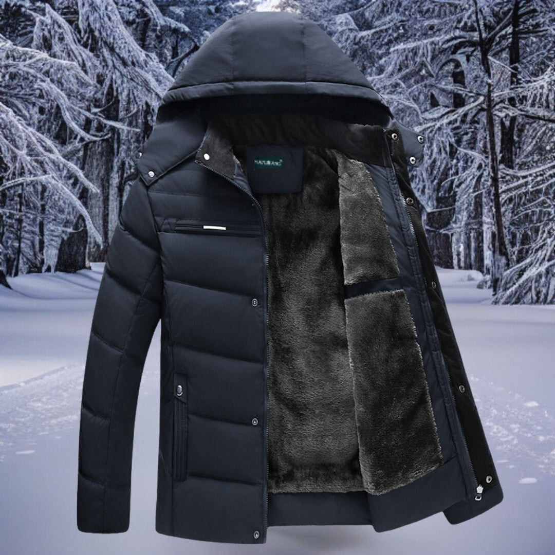 Warm Winter Jacket Men – Outdoor Insulated Coat for Cold Weather