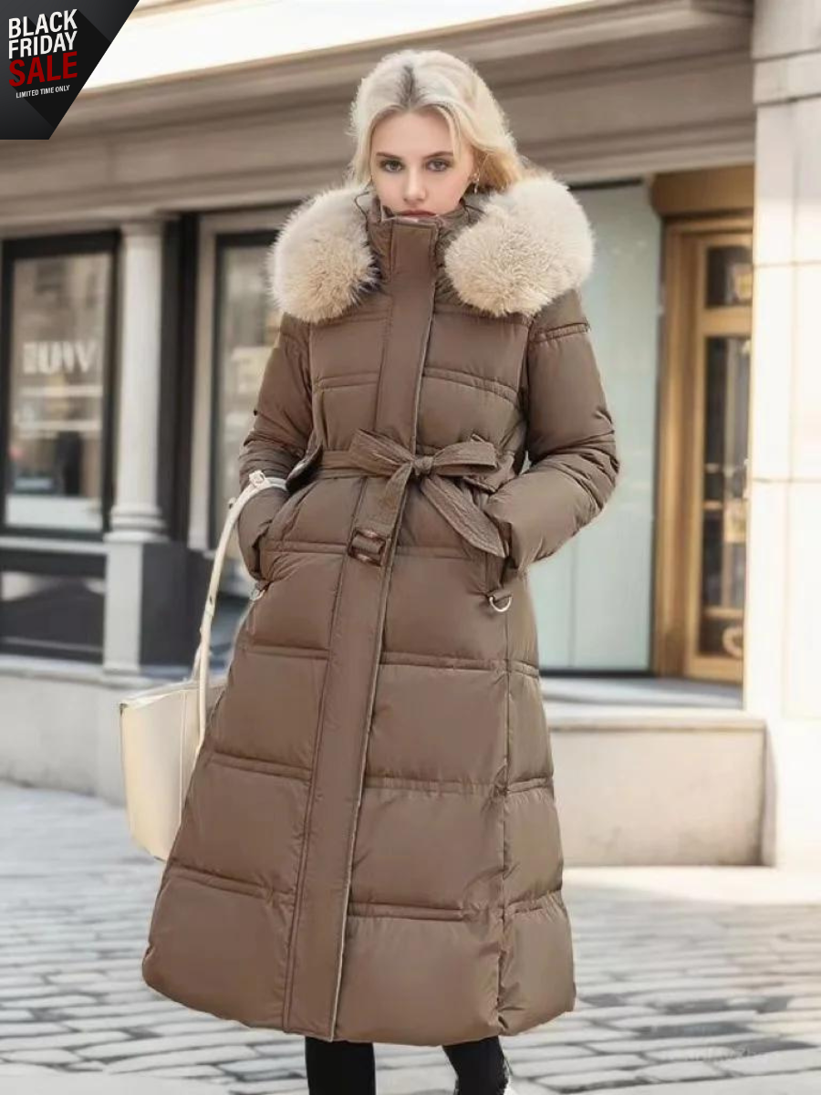 Long Parka Coat Women – Stylish Warm Winter Jacket with Hood