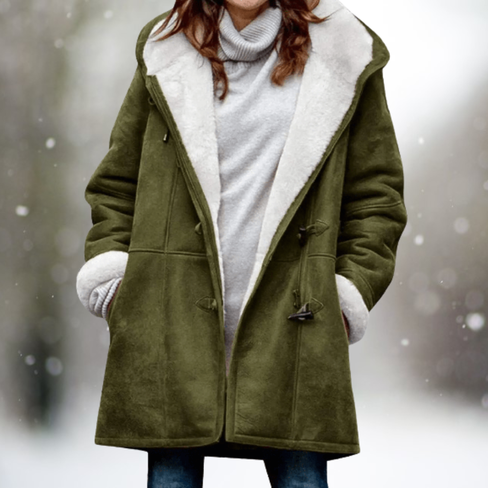 Suede Fleece Jacket Women – Premium Soft Warm Stylish Outerwear