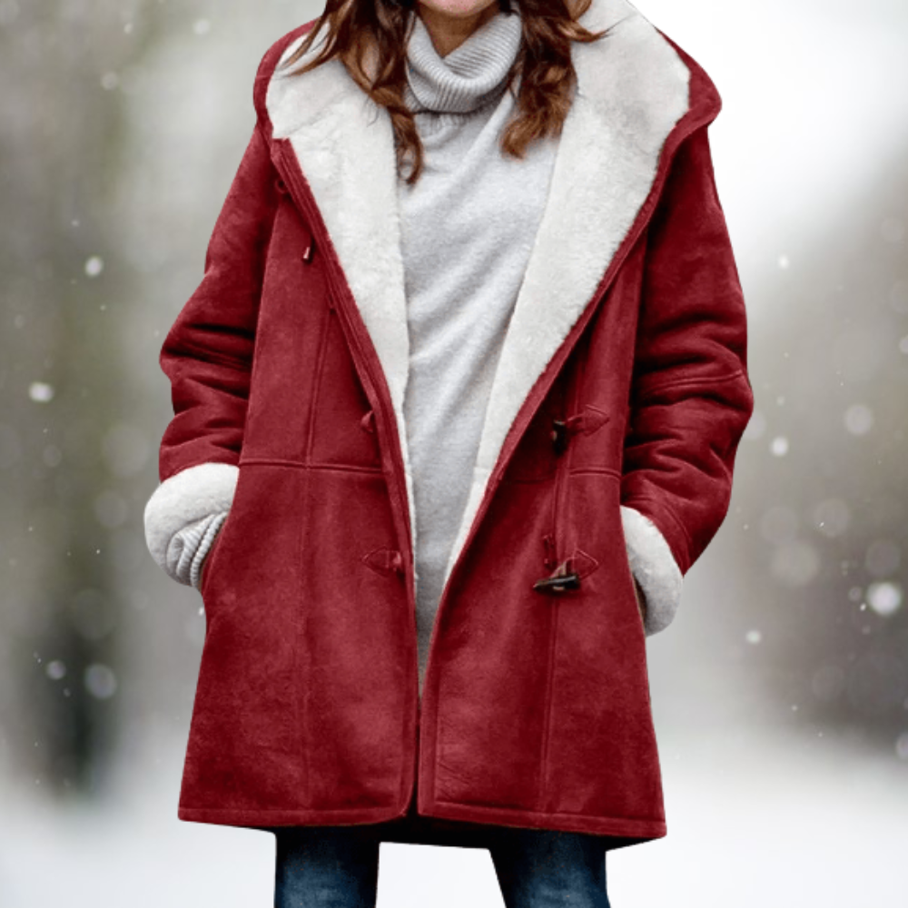 Suede Fleece Jacket Women – Premium Soft Warm Stylish Outerwear