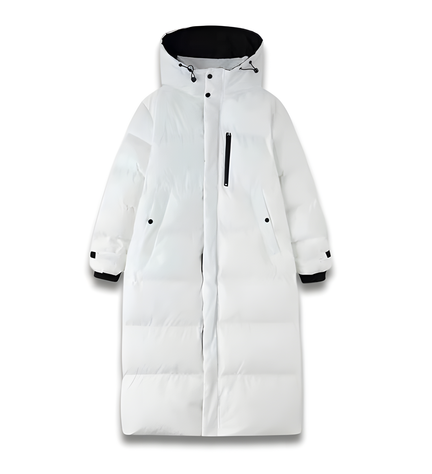 Long Down Jacket Women – Waterproof Windproof Stylish Winter Coat