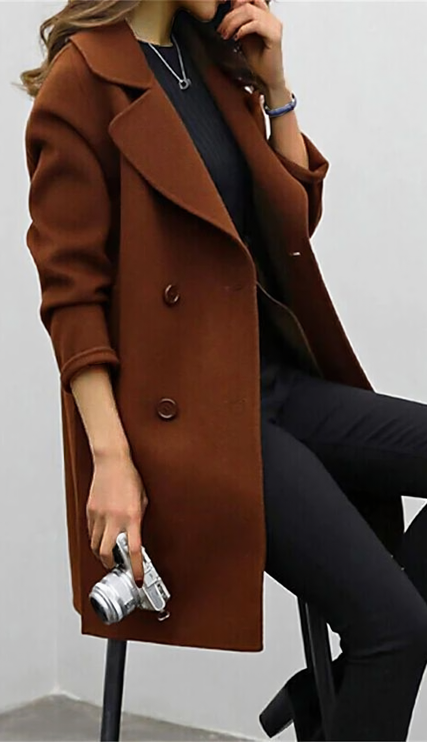 Long Trench Coat Women – Stylish Lightweight Outerwear for Fall