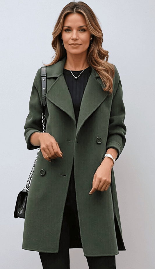 Long Trench Coat Women – Stylish Lightweight Outerwear for Fall