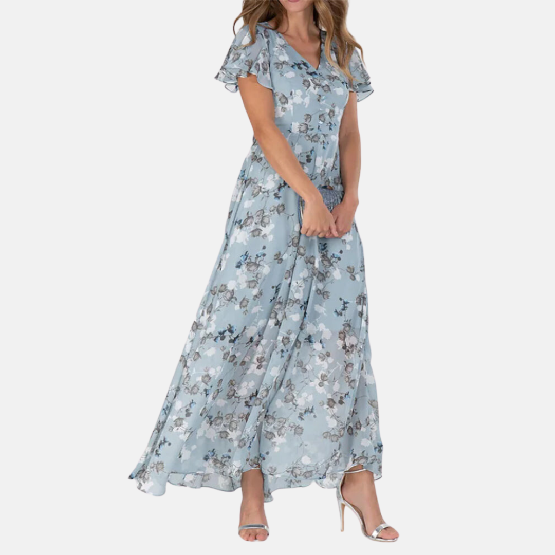 Floral Print Dress – Elegant Women's Dress for Special Occasions