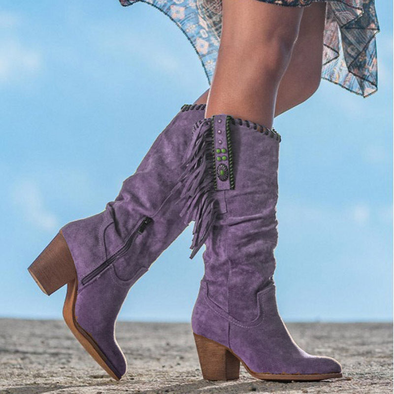 Wild West Boots – Stylish Leather Cowboy Boots for Women