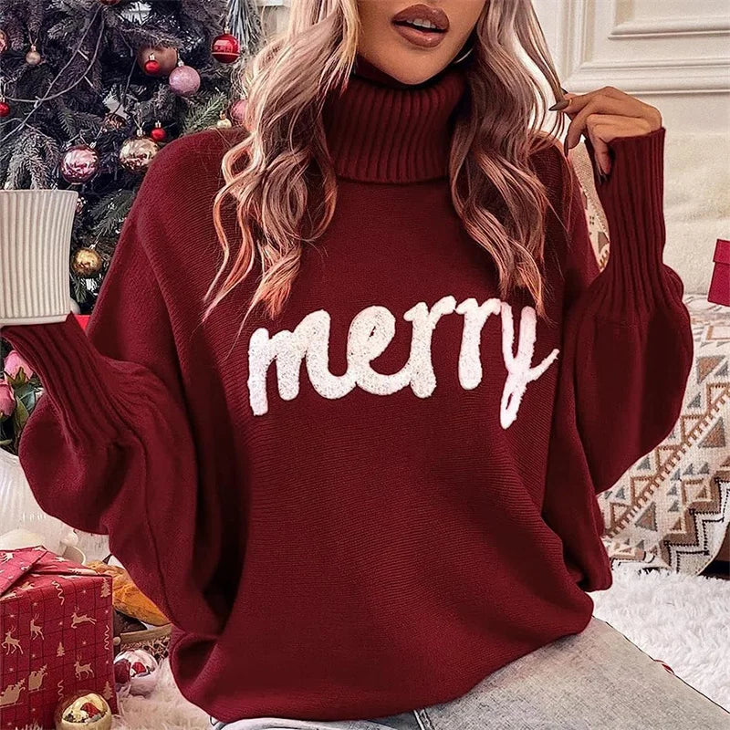 Christmas Sweater Women – Festive Pullover in Holiday Colors