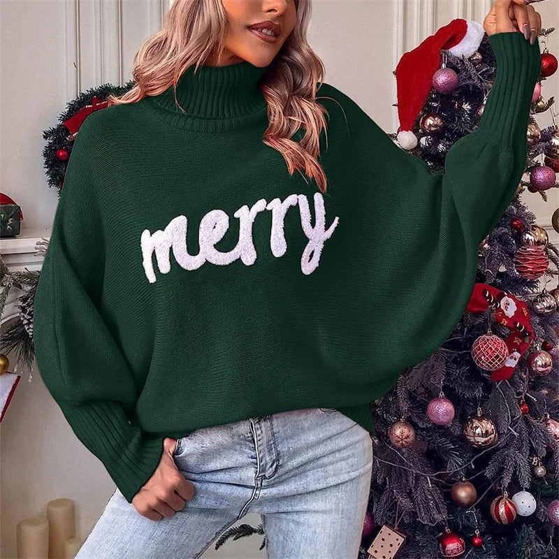 Christmas Sweater Women – Festive Pullover in Holiday Colors