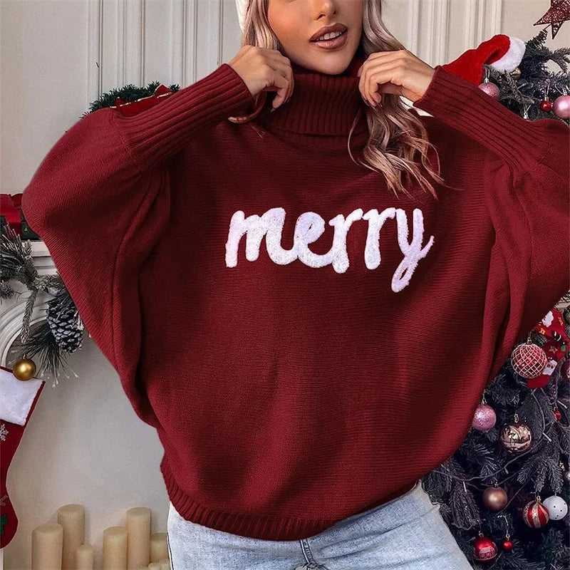 Christmas Sweater Women – Festive Pullover in Holiday Colors