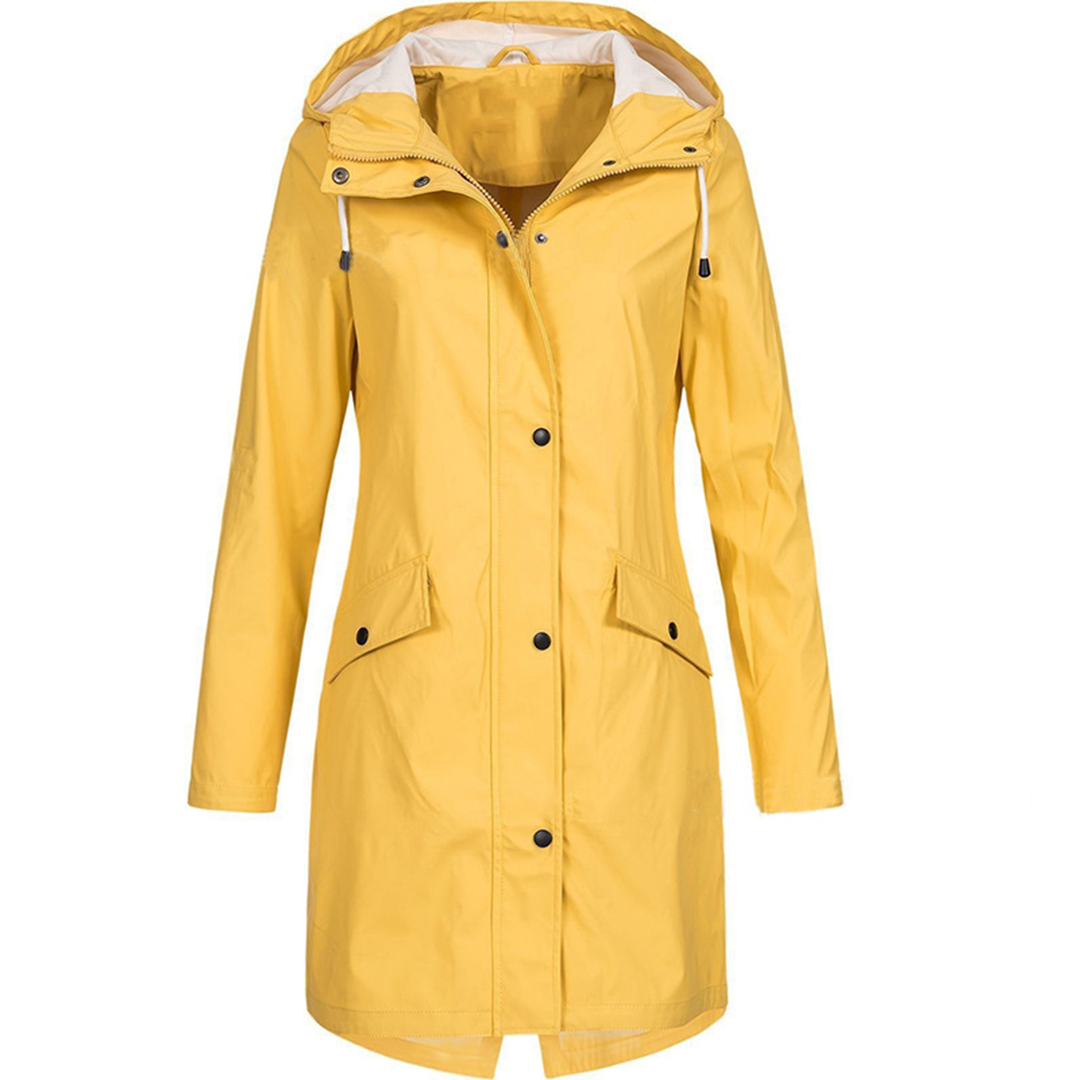 Waterproof Raincoat Women – Stylish Lightweight Jacket for All Weather