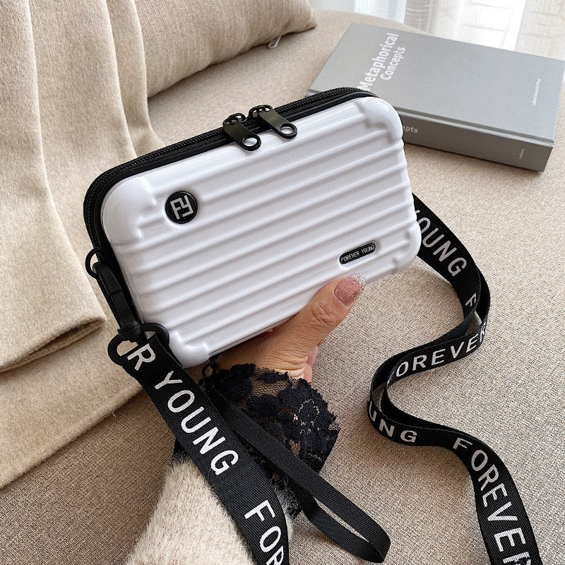 Mini Crossbody Bag – Stylish Suitcase Design for Travel