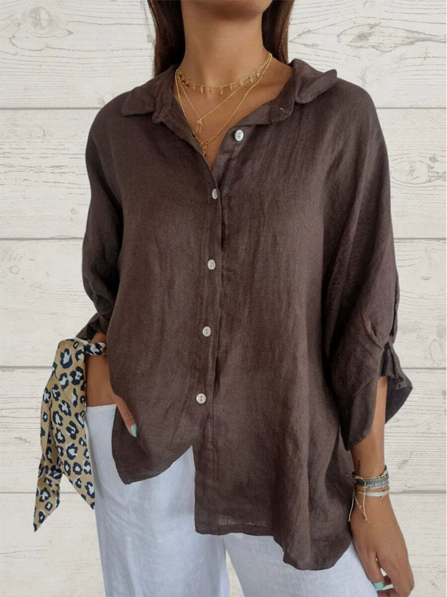 Women's Blouse – Elegant Lightweight Top for Casual and Office Wear