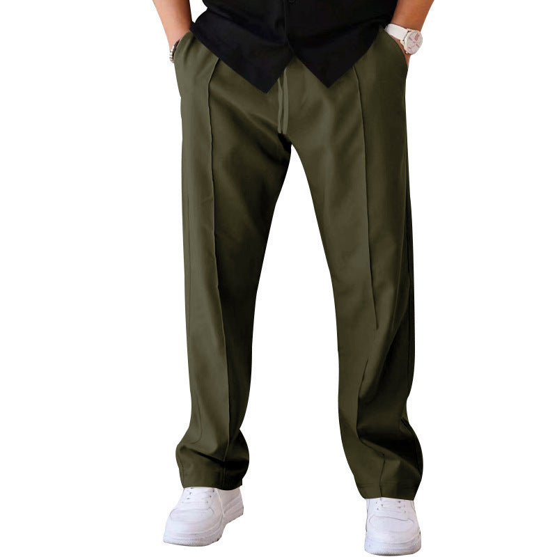 Casual Wide-Cut Leisure Pants – Comfortable Relaxed Fit Trousers for Everyday Wear