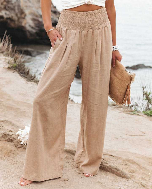 Wide Leg Casual Pants for Women – Comfortable Lightweight Trousers for Everyday Wear