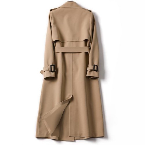 Double Button Placket Coat – Stylish Women's Outerwear for All Occasions