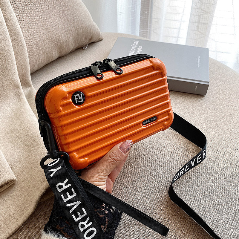 Mini Crossbody Bag – Stylish Suitcase Design for Travel