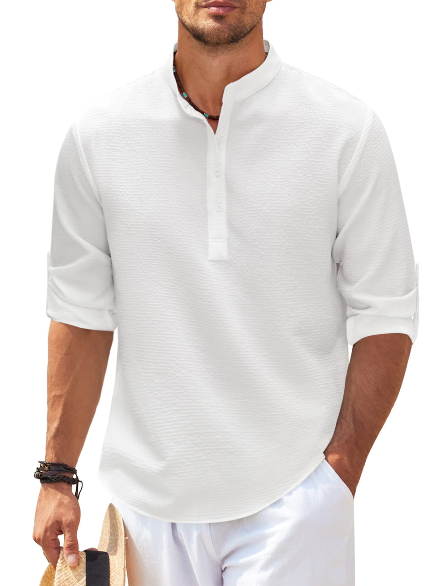 Casual Long Sleeve Shirt – Ultra Comfort Lightweight Top for Everyday Wear