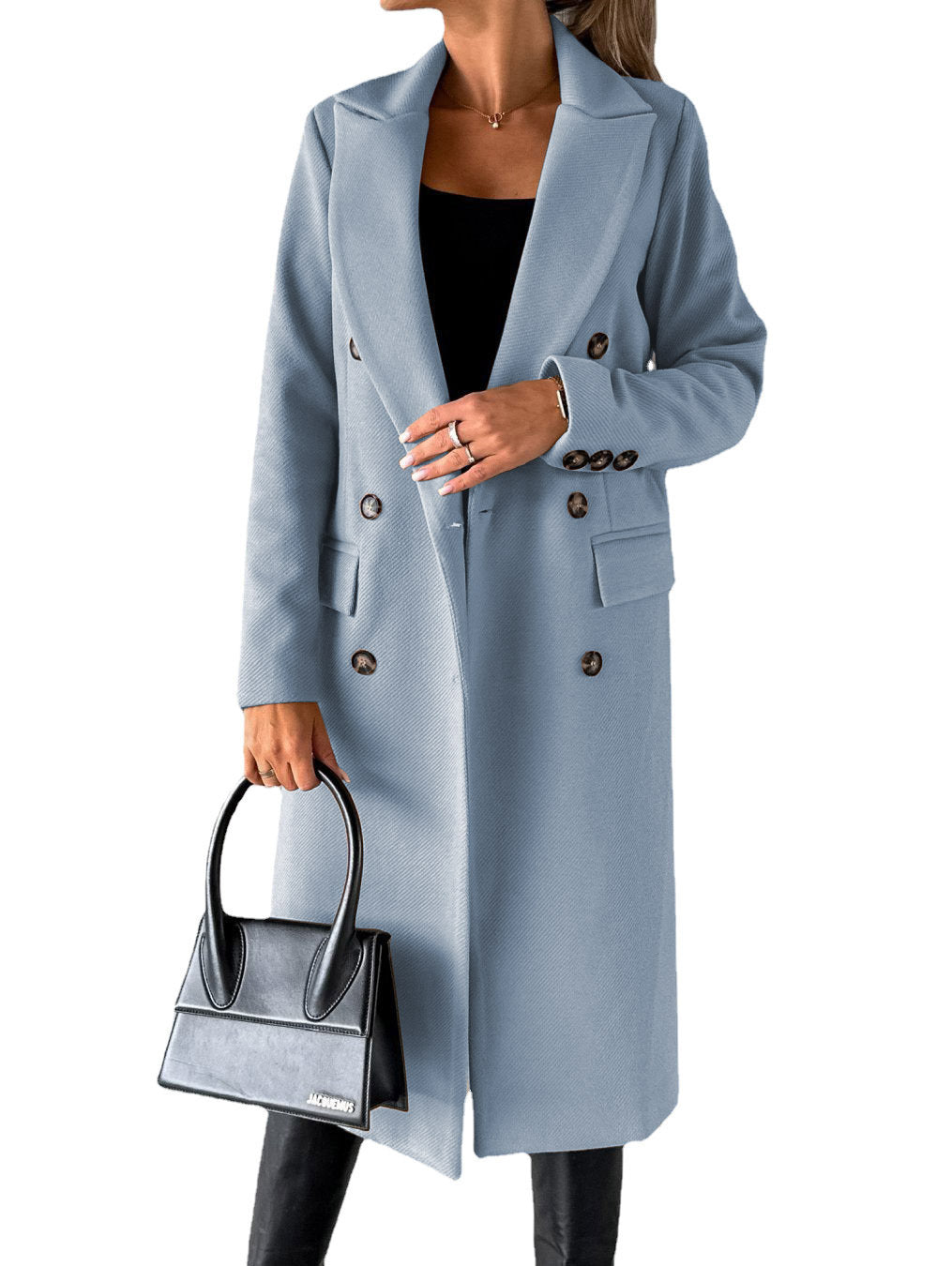 Winter Trench Coat Women – Stylish Warm Long Outerwear for Cold Weather