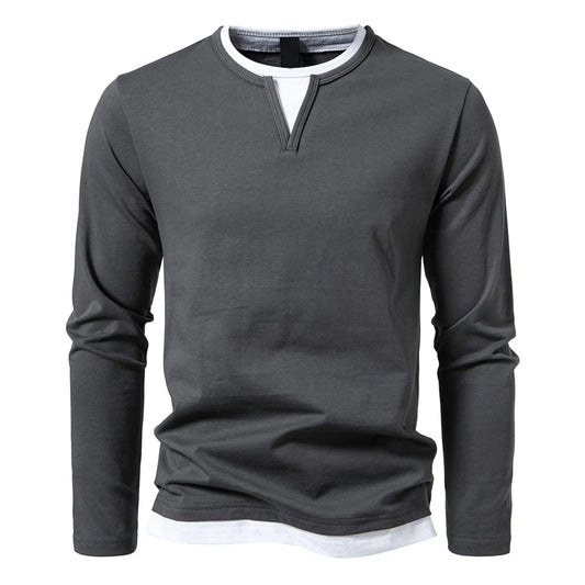 Long Sleeve Shirt for Men – Stylish Casual Top in Soft Fabric