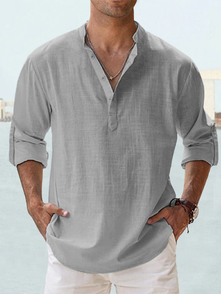 Linen Shirt for Men – Lightweight Casual Summer Top