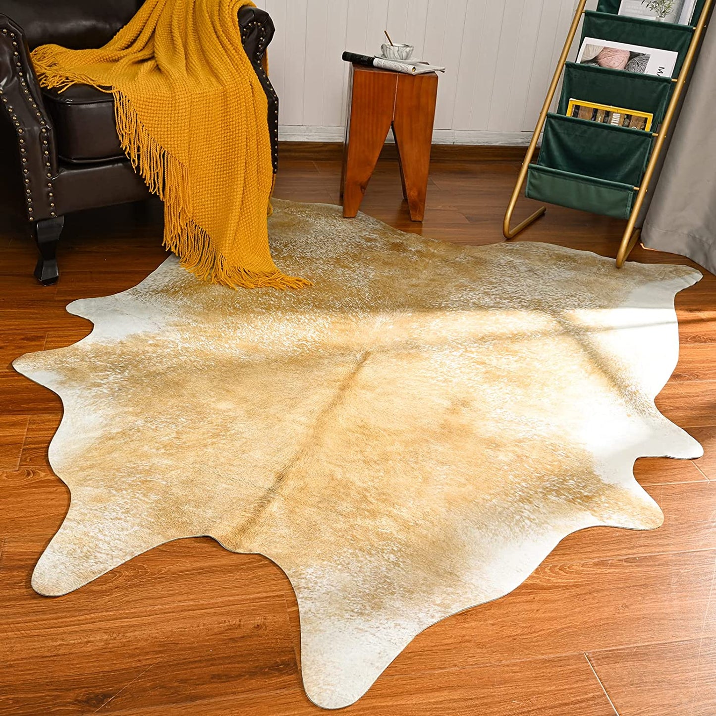 Faux Fur Area Rug – Luxurious Soft Plush Carpet for Cozy Home Decor